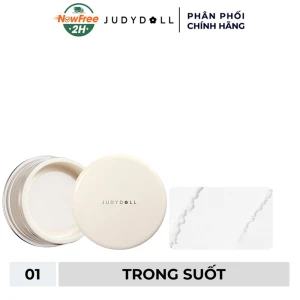 Phấn Phủ Judydoll Dạng Bột Kiềm Dầu - 01 Trong Suốt 12g