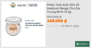 Phấn Tươi AGE 20's Tông Da Trung Bình 12.5g
