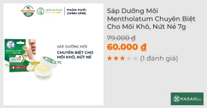 Sáp Dưỡng Môi Mentholatum Chuyên Biệt Cho Môi Khô, Nứt Nẻ 7g