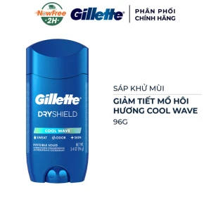 Sáp Khử Mùi Gillete Giảm Tiết Mồ Hôi Hương Cool Wave 96g