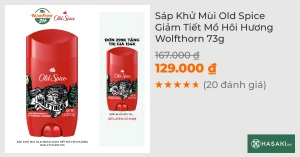 Sáp Khử Mùi Old Spice Giảm Tiết Mồ Hôi Hương Wolfthorn 73g