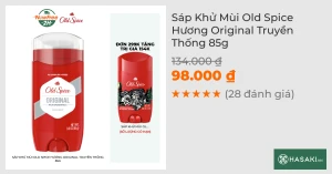 Sáp Khử Mùi Old Spice Hương Original Truyền Thống 85g