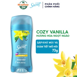 Sáp Khử Mùi Secret Giảm Tiết Mồ Hôi Hương Hoa Ngọt Ngào 73g