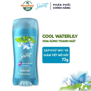 Sáp Khử Mùi Secret Giảm Tiết Mồ Hôi Hương Hoa Súng 73g