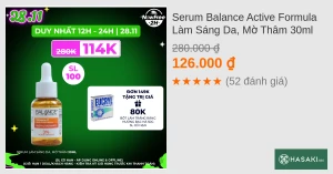 Serum Balance Active Formula Làm Sáng Da, Mờ Thâm 30ml