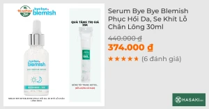 Serum Bye Bye Blemish Phục Hồi Da, Se Khít Lỗ Chân Lông 30ml