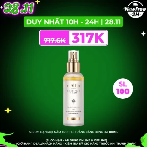 Serum d'Alba Dạng Xịt Nấm Truffle Trắng Căng Bóng Da 100ml