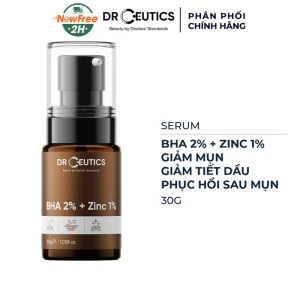 Serum DrCeutics BHA Zinc Giảm Mụn, Giảm Tiết Dầu 30g