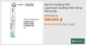 Serum Dưỡng Môi Lipstician Cấp Ẩm Căng Mọng 9g