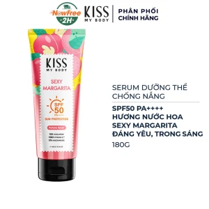 Serum Dưỡng Thể Kiss My Body Chống Nắng Sexy Margarita 180g