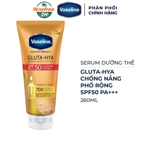 Serum Dưỡng Thể Vaseline Chống Nắng Phổ Rộng SPF50 PA 260ml