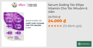 Serum Dưỡng Tóc Ellips Vitamin Cho Tóc Nhuộm 6 Viên