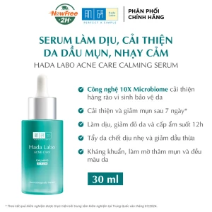 Serum Hada Labo Dưỡng Ẩm Cho Da Mụn, Nhạy Cảm 30ml