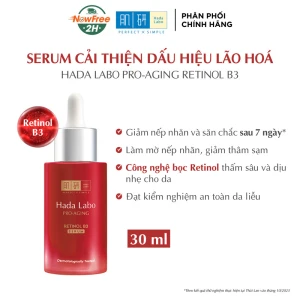 Serum Hada Labo Retinol B3 Ngừa Lão Hóa 30ml (Mới)