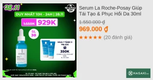 Serum La Roche-Posay Giúp Tái Tạo & Phục Hồi Da 30ml