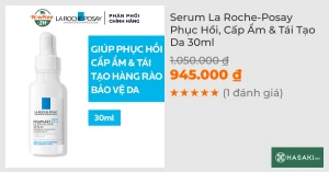 Serum La Roche-Posay Phục Hồi, Cấp Ẩm & Tái Tạo Da 30ml