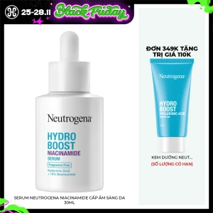 Serum Neutrogena Niacinamide Cấp Ẩm Sáng Da 30ml