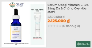 Serum Obagi Vitamin C 15% Sáng Da & Chống Oxy Hóa 30ml