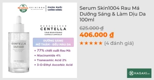 Serum Skin1004 Rau Má Dưỡng Sáng & Làm Dịu Da 100ml