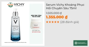 Serum Vichy 89 Khoáng Chất Phục Hồi Chuyên Sâu 75ml