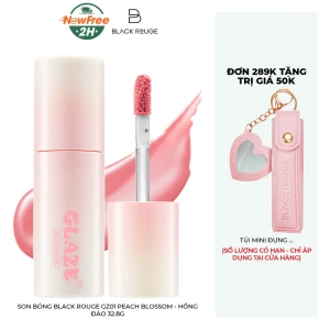 Son Bóng Black Rouge GZ01 Peach Blossom - Hồng Đào 32.8g