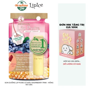 Son Dưỡng Lip Pure Có Màu Raspberry Pink - Hồng Đỏ 3.8g