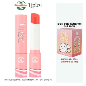 Son Dưỡng LipIce Hiệu Chỉnh Sắc Môi - Cam Đào 2.4g