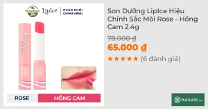 Son Dưỡng LipIce Hiệu Chỉnh Sắc Môi - Hồng Cam 2.4g