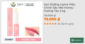 Son Dưỡng LipIce Hiệu Chỉnh Sắc Môi Hương Táo 2.4g