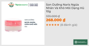 Son Dưỡng Naris Ngừa Nhăn Và Khô Môi Dạng Hũ 10g