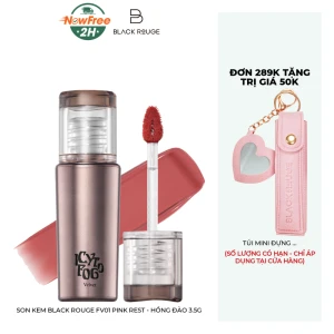 Son Kem Black Rouge FV01 Pink Rest - Hồng Đào 3.5g 