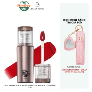 Son Kem Black Rouge FV03 Red Hommage - Đỏ Hồng 3.5g 