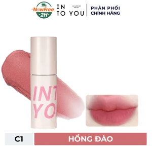 Son Kem Bùn Into You Lì Mịn Nhẹ - C1 Hồng Đào 1.8g