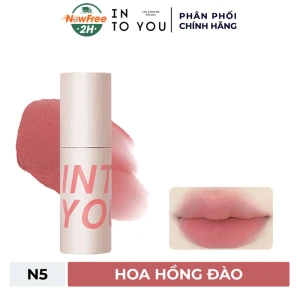 Son Kem Bùn Into You Lì Mịn Nhẹ - N5 Hoa Hồng Đào 1.8g