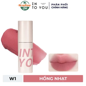 Son Kem Bùn Into You Lì Mịn Nhẹ - W1 Hồng Nhạt 1.8g