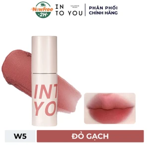 Son Kem Bùn Into You Lì Mịn Nhẹ - W5 Đỏ Gạch 1.8g