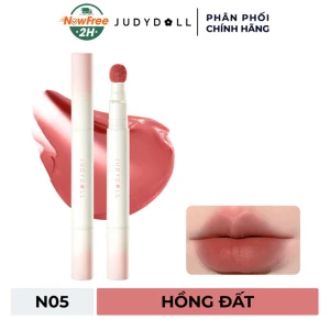 Son Kem Lì Judydoll Đầu Bông - N05 Hồng Đất 1.8g