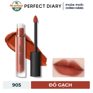 Son Kem Perfect Diary 905 Màu Đỏ Gạch 2.5g