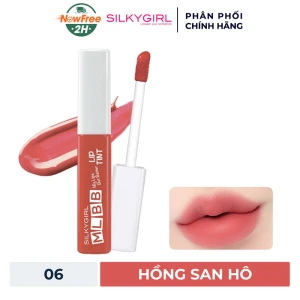 Son Kem Silkygirl Tươi Mọng Lâu Trôi - 06 Hồng San Hô 4.5g