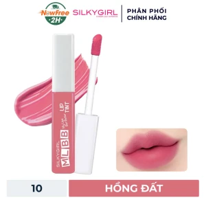 Son Kem Silkygirl Tươi Mọng Lâu Trôi - 10 Hồng Đất 4.5g