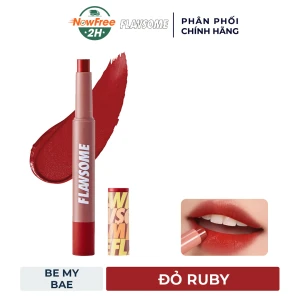 Son Môi Flawsome Be My Bae - Đỏ Ruby (Bản Holiday) 2g