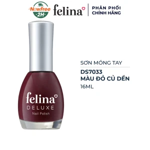 Sơn Móng Tay Felina DS7033 Màu Đỏ Củ Dền 16ml