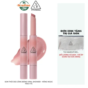 Son Thỏi 3CE Căng Bóng Opal Shower - Hồng Ngọc Trai 1.7g