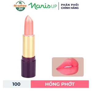 Son Thỏi Naris Cosmetics Mịn Môi 100 - Hồng Phớt 3g