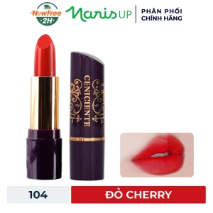 Son Thỏi Naris Cosmetics Mịn Môi 104 - Đỏ Cherry 3g