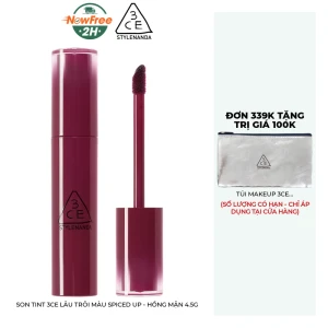 Son Tint 3CE Lâu Trôi Màu Spiced Up - Hồng Mận 4.5g