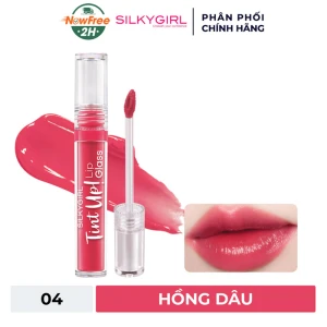 Son Tint Bóng Silkygirl 04 Melon - Hồng Dâu 3g