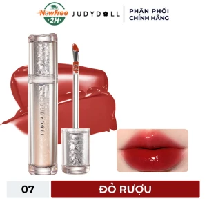 Son Tint Judydoll Căng Bóng Mát Lạnh - 07 Đỏ Rượu 2.4g