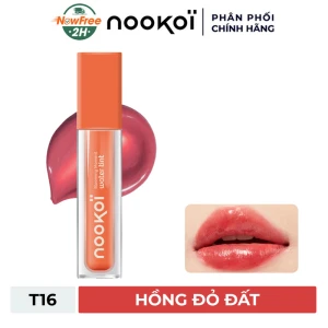 Son Tint Nookoi Căng Mọng Màu T16 Hồng Đỏ Đất 3.8g