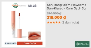 Son Trang Điểm Flawsome Sun-Kissed - Cam Gạch 3g